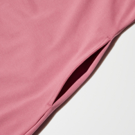Женское платье-футболка AIRism UNIQLO 1159847171 (Розовый S)