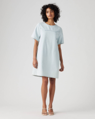 Женское джинсовое платье-футболка Levi's 1159849594 (Голубой S)