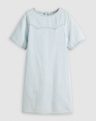 Женское джинсовое платье-футболка Levi's 1159849594 (Голубой S)