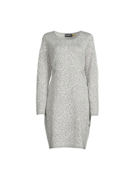 Женское вязаное платье Karl Lagerfeld Paris с блеском 1159849665 (Серый L)