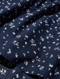 Хлопковое платье Uniqlo с принтом 1159850790 (Синий XL)