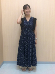 Хлопковое платье Uniqlo с принтом 1159850790 (Синий XL)