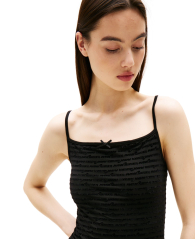 Жіноча сукня у рубчик Tommy Hilfiger 1159852670 (Чорний L)