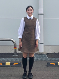 Женское короткое платье Uniqlo 1159853343 (Коричневый S)