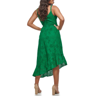 Женское платье миди GUESS с перфорацией 1159854005 (Зеленый 14)