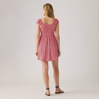 Легкое женское платье Levi's с принтом 1159854295 (Красный S)