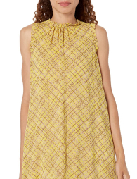 Жіноча міні-сукня Tommy Hilfiger без рукавів 1159855107 (Жовтий 2)