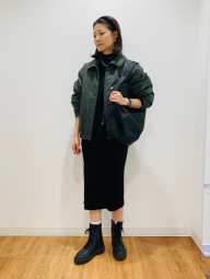 Жіноче плаття із 3D-в'язаної суміші мериносової вовни UNIQLO 1159855269 (Чорний XS)