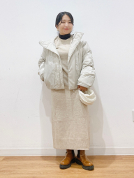 Платье из пряжи Soufflé от Uniqlo 1159856463 (Бежевый S)