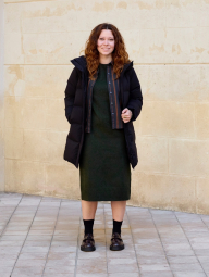 Платье из пряжи Soufflé от Uniqlo 1159856473 (Зеленый M)