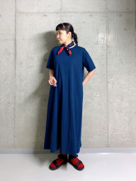 Женское платье-футболка AIRism UNIQLO 1159856928 (Синий M)