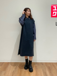 Вовняна сукня Uniqlo без рукавів 1159857890 (Синій S)