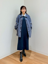 Вовняна сукня Uniqlo без рукавів 1159857890 (Синій S)