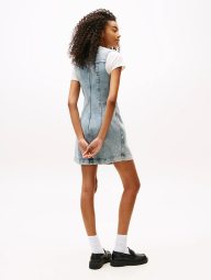 Женское джинсовое платье без рукавов Tommy Hilfiger 1159859296 (Голубой XL)