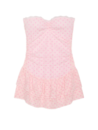 Мереживна міні-сукня Victoria's Secret Pink 1159898089 (Рожевий M)