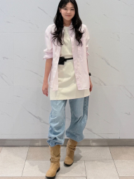 Женское платье-мини UNIQLO эластичное 1159987698 (Молочный L)