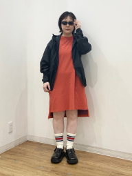 Женское платье-футболка JW Anderson UNIQLO 1159974128 (Оранжевый L)