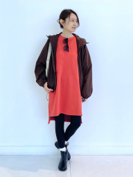 Женское платье-футболка JW Anderson UNIQLO 1159974128 (Оранжевый L)