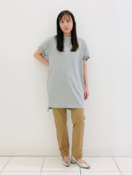 Женское платье-футболка JW Anderson UNIQLO 1159984111 (Серый L)