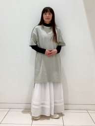 Женское платье-футболка JW Anderson UNIQLO 1159984111 (Серый L)