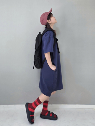 Женское платье-футболка JW Anderson UNIQLO 1159987696 (Синий L)