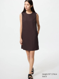 Платье-футляр Uniqlo 1159989198 (Коричневый M)