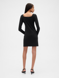 Женское трикотажное платье GAP 1160099014 (Черный L)