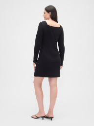 Женское трикотажное платье GAP 1160099014 (Черный L)