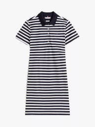 Женское платье-поло Tommy Hilfiger в полоску 1161070649 (Синий/Белый S)