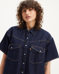 Женское джинсовое платье Levi's 1161428861 (Синий S)