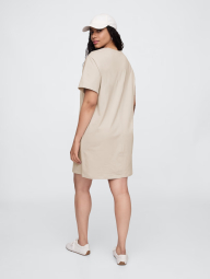 Женское платье-футболка GAP 1161606328 (Бежевый S)