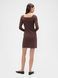 Трикотажне жіноче плаття GAP 1161809638 (Коричневий S)