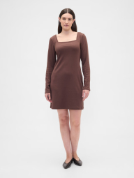 Женское трикотажное платье GAP 1161694266 (Коричневый XXL)