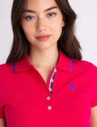 Женское платье-поло U.S. Polo Assn 1162817664 (Розовый XS)