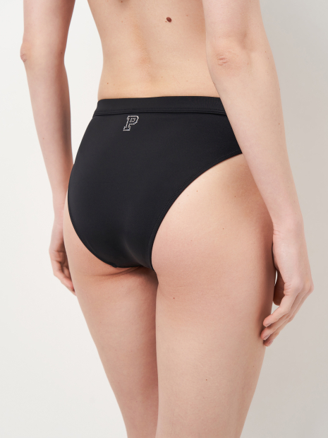Плавки чики Victoria's Secret PINK с логотипом из страз 1159853751 (Черный S)
