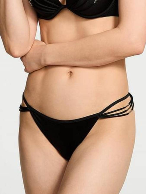Женские плавки бикини Victoria's Secret 1159862006 (Черный L)
