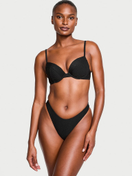 Жіночі плавки бразильяну Victoria's Secret 1159839904 (Чорний S)