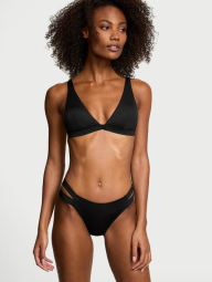 Жіночі плавки бразилії Victoria's Secret 1159858381 (Чорний XXL)