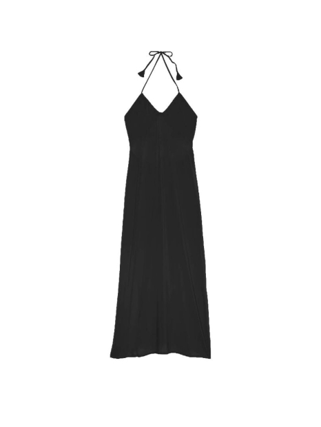 Пляжное макси-платье Victoria's Secret 1159847211 (Черный XL)