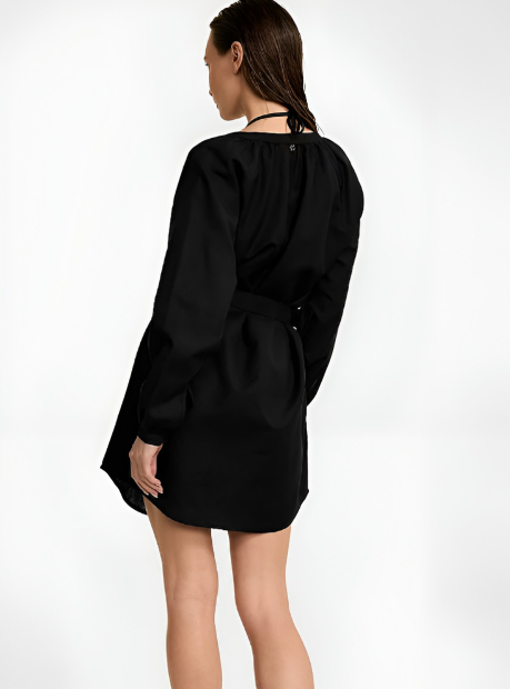 Короткое платье Victoria's Secret на пуговицах 1159857624 (Черный XL)