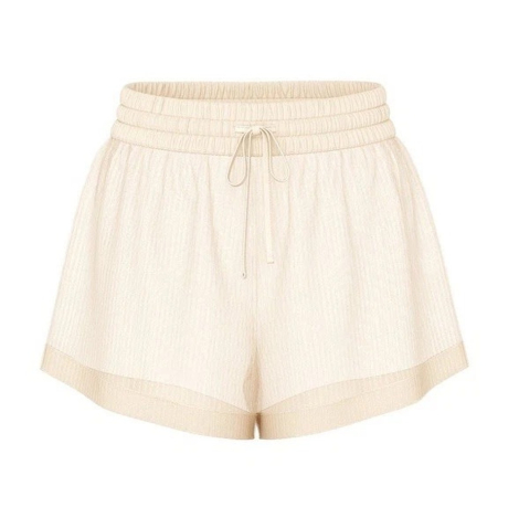 Пляжные шорты Victoria's Secret с пайетками 1159861873 (Молочный XXL)