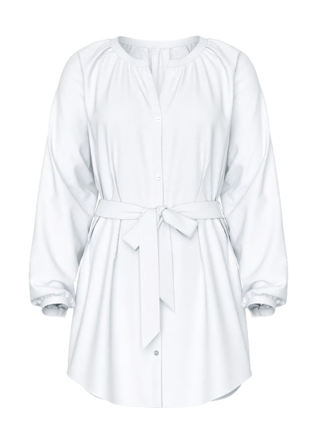 Коротка сукня Victoria's Secret на гудзиках 1159863682 (Білий XL)