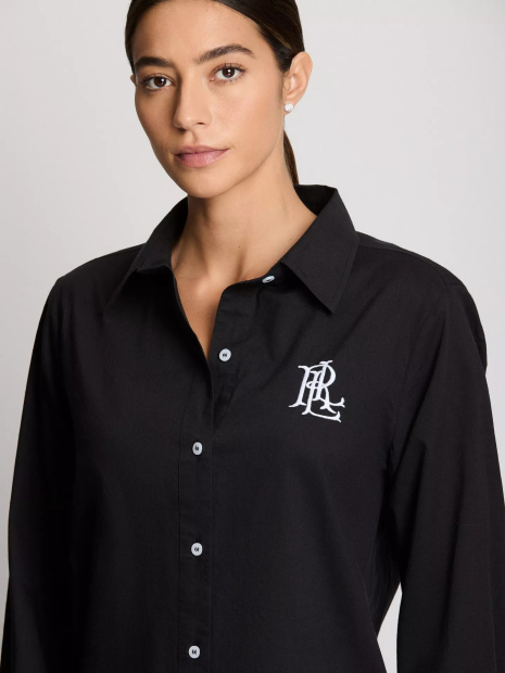 Пляжна накидка-сорочка Lauren Ralph Lauren 1162918893 (Чорний XS)