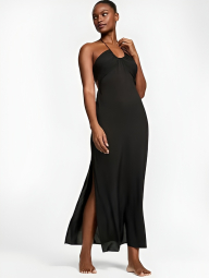 Пляжное макси-платье Victoria's Secret 1159847211 (Черный XL)