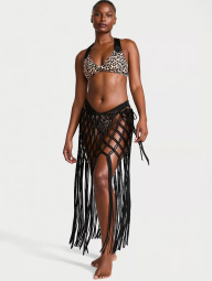 Пляжная юбка-накидка Victoria's Secret 1159854927 (Черный One size)
