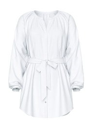 Коротка сукня Victoria's Secret на гудзиках 1159863682 (Білий XL)