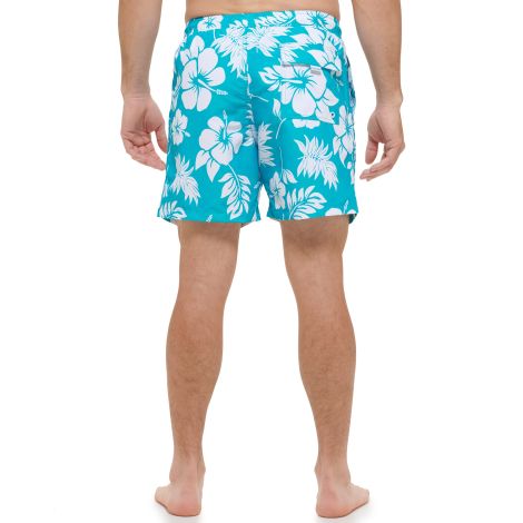 Шорты мужские для плавания Calvin Klein с UPF 40+ 1159841423 (Голубой XXL)