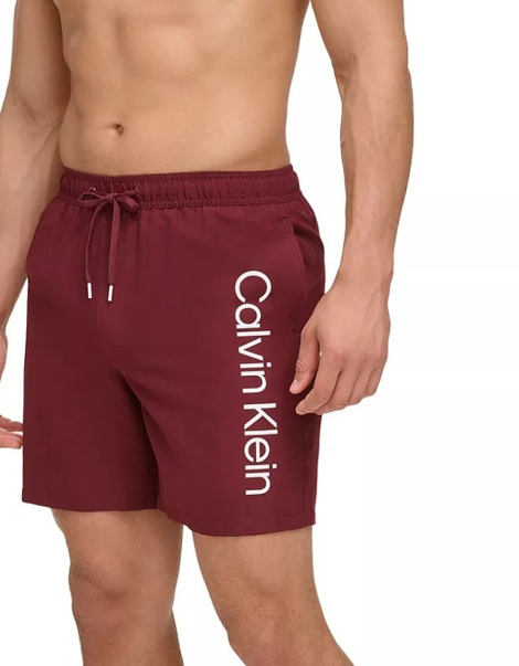 Шорты мужские для плавания Calvin Klein 1159844251 (Бордовый XXL)