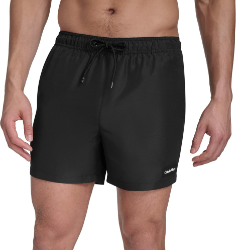 Шорти чоловічі для плавання Calvin Klein з UPF 40+ 1159844669 (Чорний XXL)