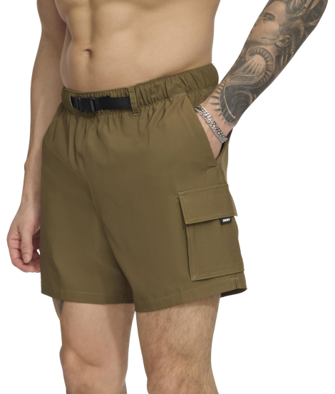 Плавательные шорты DKNY с защитой от солнца 1159845200 (Оливковый M)